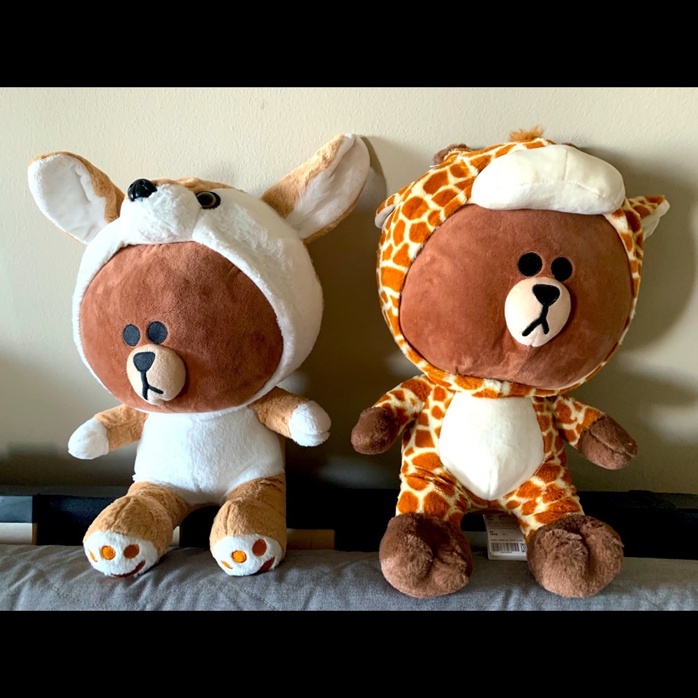 Linefriends Dolls, furnishings, home decor